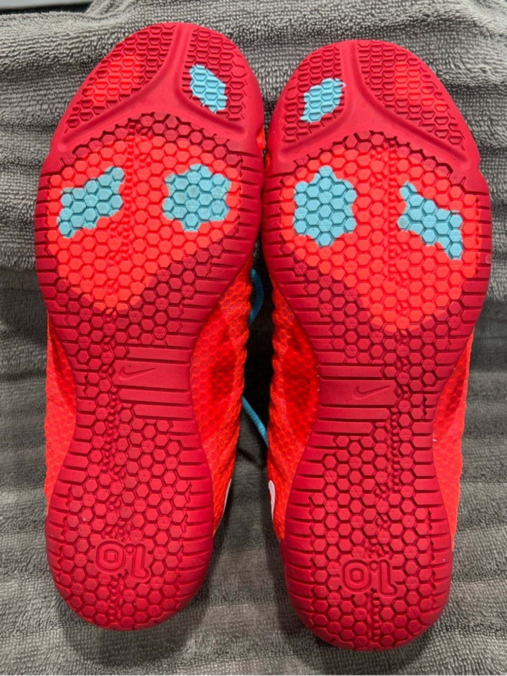 Nike Orange and White WMNS Free 1.0 Cross Bionic Box Label - Picture 7 of 7